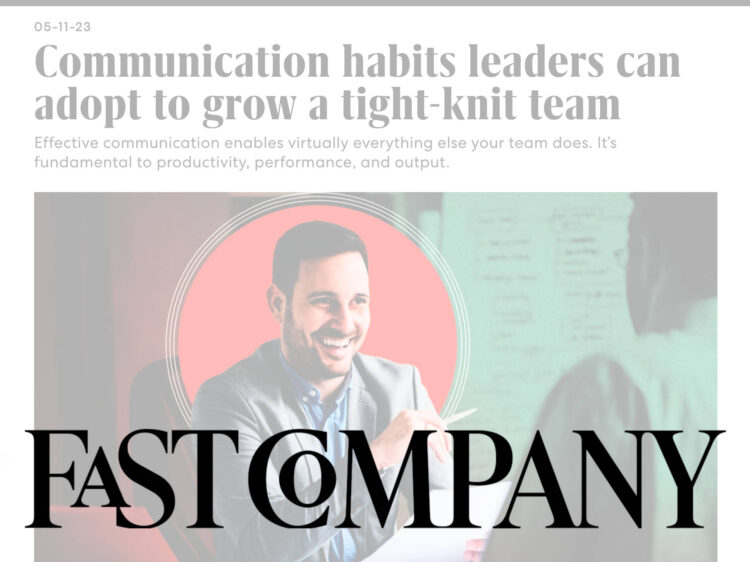 SayHey Messenger® Gets Mention in Fast Company Article on Leadership Communication Habits SayHey Messenger® Gets Mention in Fast Company Article on Leadership Communication Habits